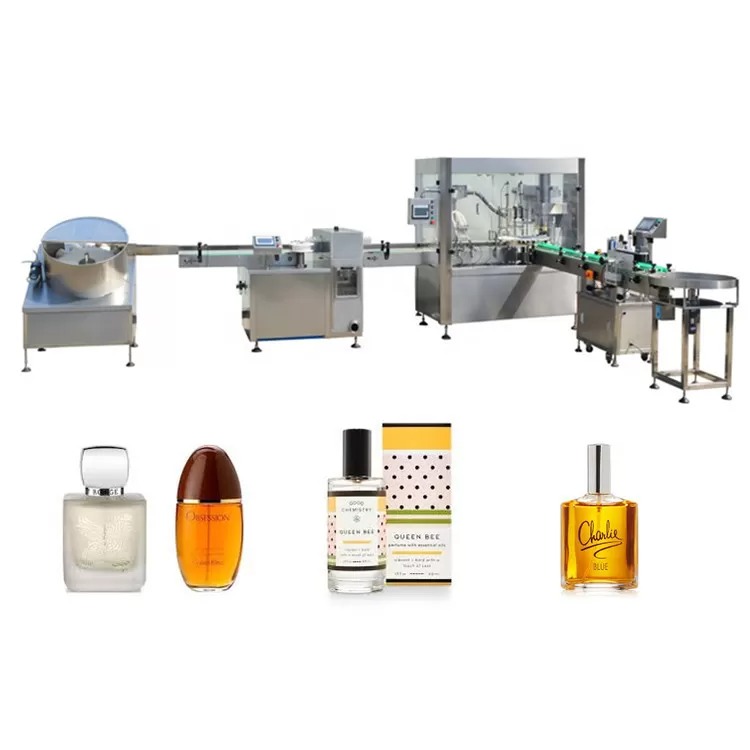Kwadratowa maszyna do napełniania perfum ze stali nierdzewnej 316