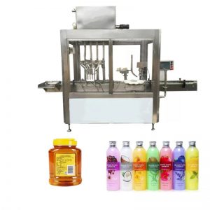Maszyna do napełniania butelek oleju z kolorowym ekranem dotykowym