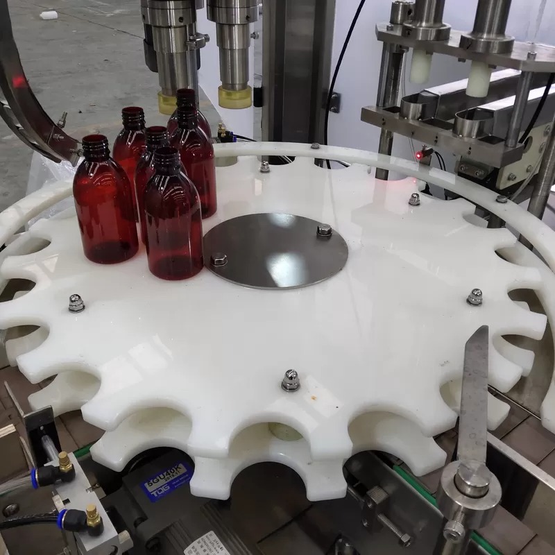 Maszyna do napełniania butelek oleju Siemens PLC Control