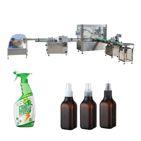 Automatyczna maszyna do napełniania i etykietowania butelek z olejem konopnym o pojemności 30 ml