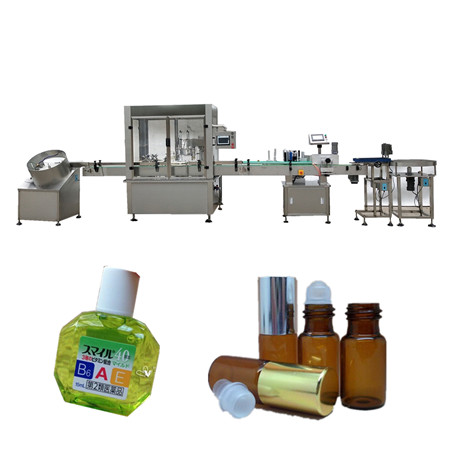 Dostosowana automatyczna maszyna do napełniania butelek z kroplomierzem do napełniania oleju cbd na 10 ml 30 ml