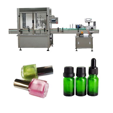 Automatyczna maszyna do napełniania kosmetyków z maszyną do napełniania fiolek Maszyna do napełniania butelek 30 ml z płynnym wypełniaczem 50 ml