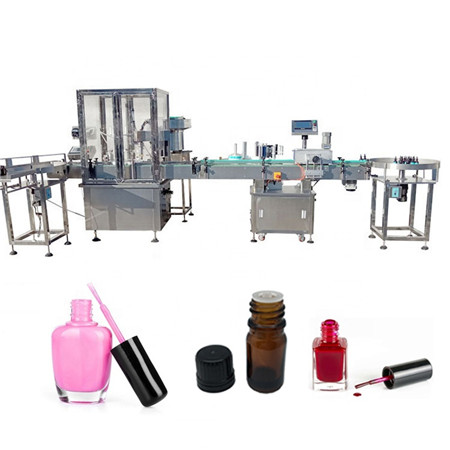 Półautomatyczna maszyna do napełniania butelek z płynną fiolką o małej objętości i pasty do zębów