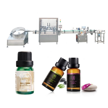 Automatyczna linia do napełniania olejów esentioal Maszyna do napełniania butelek perfum o pojemności 30 ml i płynów