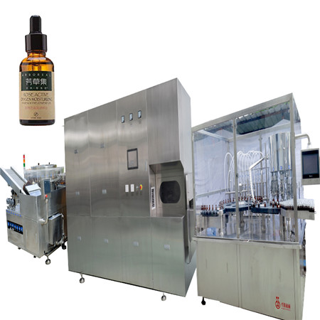 Automatyczna maszyna do zamykania i etykietowania butelek, maszyna do butelkowania fiolek szczepionek