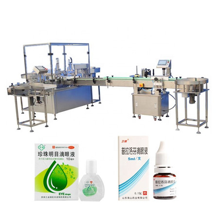 Automatyczna maszyna do napełniania i zamykania płynów doustnych Cubilose / syrop / Nutrient z Szanghaju