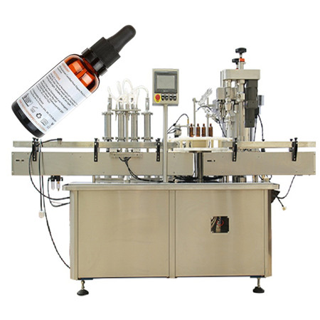Plastikowa e-liquid 60ml E Juice Flavor Filling Machine 10ml maszyna do napełniania soków vape z Siemens PLC