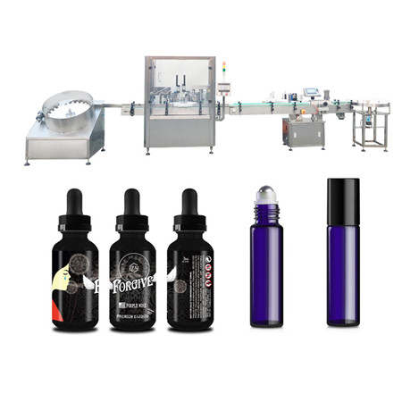 Linia produkcyjna Automatyczna maszyna do napełniania butelek olejków eterycznych