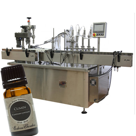 60 ml maszyna do napełniania szklanych butelek e maszyna do napełniania i zamykania soków