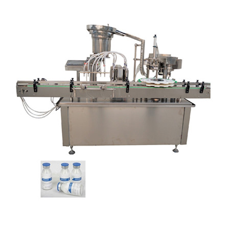 Szybka farmaceutyczna linia do napełniania i zamykania płynnych maszyn do napełniania butelek syropem w płynie
